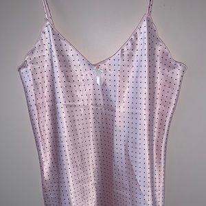 Vintage pink slip dress